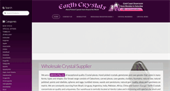 Desktop Screenshot of earthcrystals.com.au